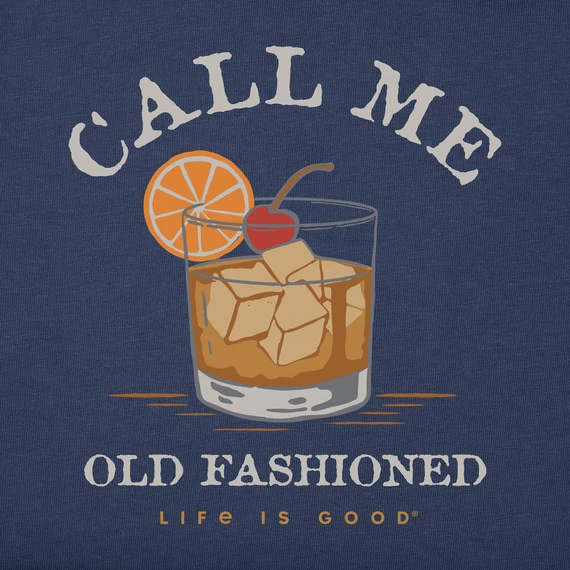 Men's Call Me Old Fashioned Long Sleeve Crusher-LITE Tee 2 Men's Call Me Old Fashioned Long Sleeve Crusher-LITE Tee - Image 2
