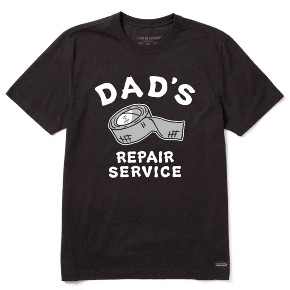 Men's Dad's Repair Service Crusher-LITE Tee 1 Men's Dad's Repair Service Crusher-LITE Tee