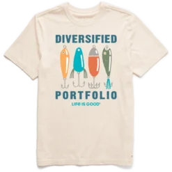 Men's Diversified Portfolio Fishing Crusher-LITE Tee