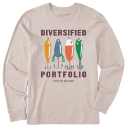 Men's Diversified Portfolio Fishing Long Sleeve Crusher Tee