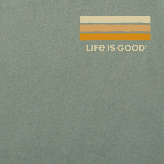 Men's Dock Dog Sunset Long Sleeve Crusher Tee 3 Men's Dock Dog Sunset Long Sleeve Crusher Tee - Image 3