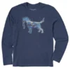 Men's Dogscape Long Sleeve Crusher-LITE Tee