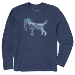 Men's Dogscape Long Sleeve Crusher-LITE Tee