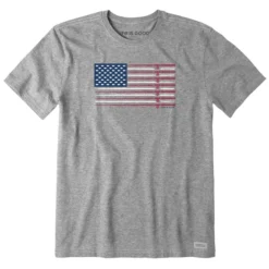 Men's Fishing FlagCrusher-LITE Tee