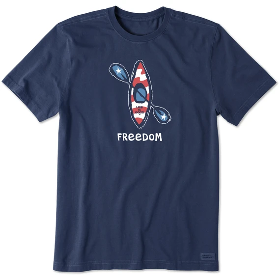 Men's Freedom KayakCrusher-LITE Tee 1 Men's Freedom KayakCrusher-LITE Tee