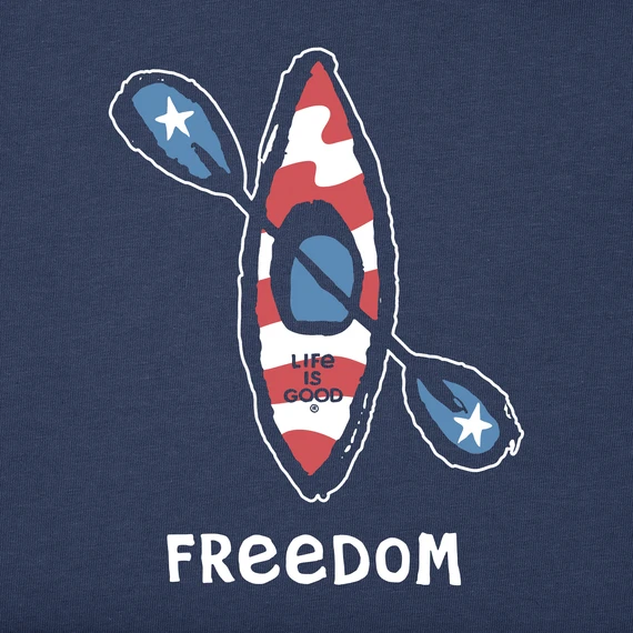 Men's Freedom KayakCrusher-LITE Tee 2 Men's Freedom KayakCrusher-LITE Tee - Image 2