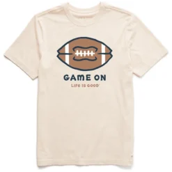 Men's Game On FootballCrusher Tee