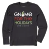 Men's Gnome For The Holidays Long Sleeve Crusher Tee