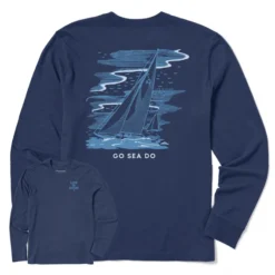 Men's Go Sea Do Long Sleeve Crusher-LITE Tee