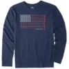 Men's Golf Flag Long Sleeve Crusher-LITE Tee