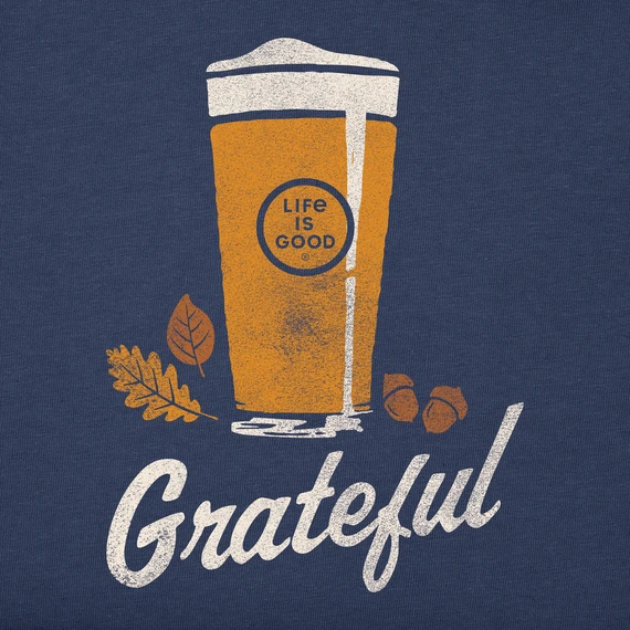 Men's Grateful Beer Long Sleeve Crusher Tee 2 Men's Grateful Beer Long Sleeve Crusher Tee - Image 2