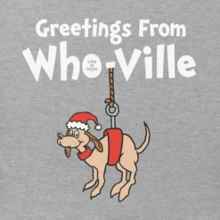 Men's Greetings From Who-VilleCrusher Tee -One Family Clothing Mens Greetings From WhoVille Short Sleeve Crusher Tee 87503 5 lg