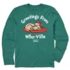 Men's Greetings From Who-Ville Max Long Sleeve Crusher Tee