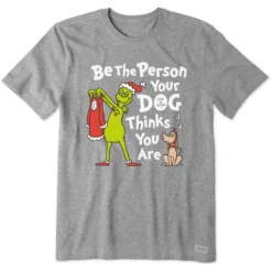 Men's Grinch Be The PersonCrusher Tee