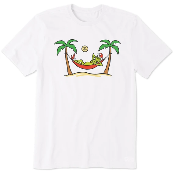 Men's Grinch Gave Back Christmas BeachCrusher Tee 3 Men's Grinch Gave Back Christmas BeachCrusher Tee - Image 3