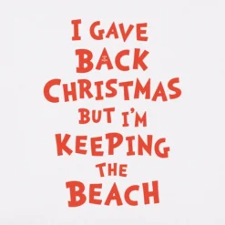 Men's Grinch Gave Back Christmas BeachCrusher Tee 9 Men's Grinch Gave Back Christmas BeachCrusher Tee -One Family Clothing Mens Grinch Gave Back Christmas Beach Short Sleeve Crusher Tee 83541 5 lg