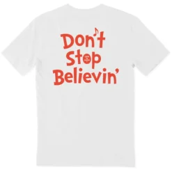 Men's Grinch And Max Dont Stop BelievinCrusher Tee -One Family Clothing Mens Grinch and Max Dont Stop Believin Short Sleeve Crusher Tee 83026 4 lg