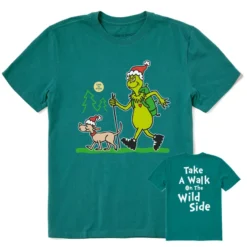 Men's Grinch And Max Wild SideCrusher Tee