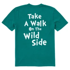 Men's Grinch And Max Wild SideCrusher Tee -One Family Clothing Mens Grinch and Max Wild Side Short Sleeve Crusher Tee 83011 4 lg