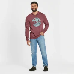 Men's Guitar Circle Psychedelic Textured Slub Hoodie -One Family Clothing Mens Guitar Circle Psychedelic Textured Slub Hoodie 80654 4 lg