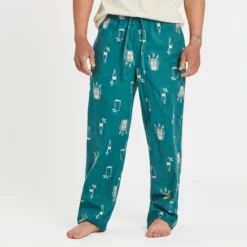 Men's Hoppy Holidays Pattern Classic Sleep Pant