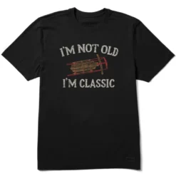Men's I'm Not Old Sled Crusher Tee