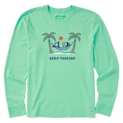 Men's Jake And Rocket Zero Tasking Long Sleeve Crusher Tee