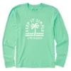 Men's Keep It Simple Palm Long Sleeve Crusher-LITE Tee