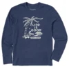 Men's Keep It Simple Palms Long Sleeve Crusher-LITE Tee