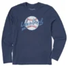 Men's LIG Ballyard Script Logo Long Sleeve Crusher-LITE Tee