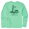 Men's LIG Lighthouse Long Sleeve Crusher-LITE Tee