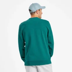 Men's LIG Mountain Sunrise Simply True Fleece Crew 7 Men's LIG Mountain Sunrise Simply True Fleece Crew -One Family Clothing Mens LIG Mountain Sunrise Simply True Fleece Crew 77907 3 lg