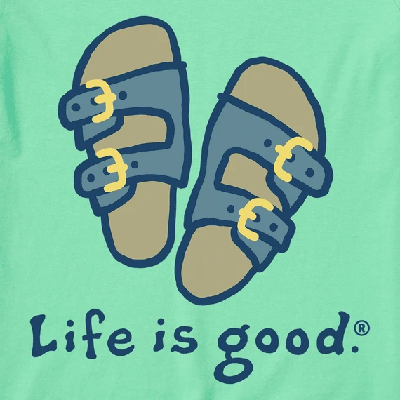 Men's LIG Sandals Long Sleeve Crusher-LITE Tee 2 Men's LIG Sandals Long Sleeve Crusher-LITE Tee - Image 2