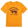 Men's Let's Go Fishing BearCrusher-LITE Tee