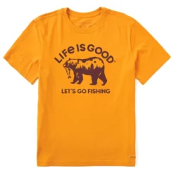 Men's Let's Go Fishing BearCrusher-LITE Tee