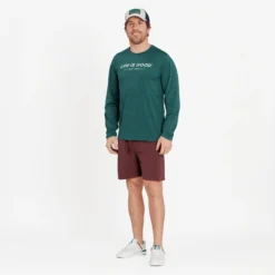 Men's Life Is Good In Motion Long Sleeve Active Tee -One Family Clothing Mens Life is Good in Motion Long Sleeve Active Tee 80645 5 lg