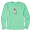 Men's Lighthouse Long Sleeve Crusher-LITE Tee