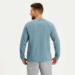 Men's Linear Sun And Wave Crusher-FLEX Crew -One Family Clothing Mens Linear Sun and Wave CrusherFLEX Crew 80608 3 lg