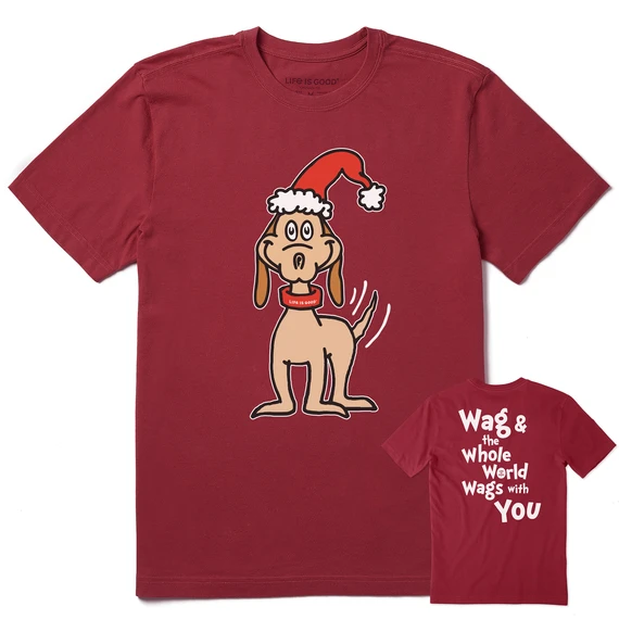 Men's Max Wags With YouCrusher Tee 1 Men's Max Wags With YouCrusher Tee