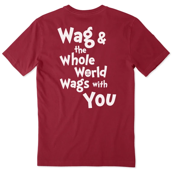Men's Max Wags With YouCrusher Tee 4 Men's Max Wags With YouCrusher Tee - Image 4