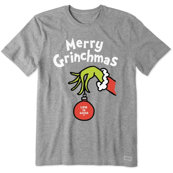 Men's Merry Grinchmas OrnamentCrusher Tee 1 Men's Merry Grinchmas OrnamentCrusher Tee