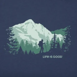 Men's Nighttime Solitude Long Sleeve Crusher Tee -One Family Clothing Mens Nighttime Solitude Long Sleeve Crusher Tee 69902 2 lg