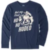 Men's Not My First Hodeo Long Sleeve Crusher Tee