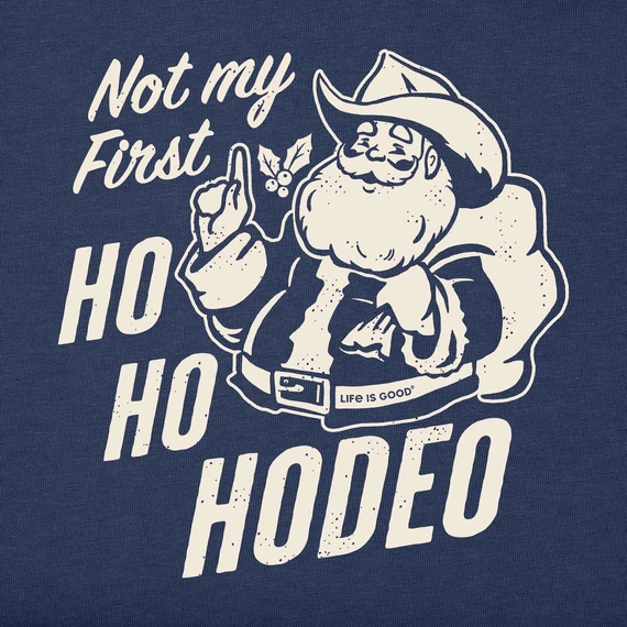 Men's Not My First Hodeo Long Sleeve Crusher Tee 2 Men's Not My First Hodeo Long Sleeve Crusher Tee - Image 2