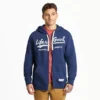 Men's Positive Lifestyle Ballyard Simply True Fleece Zip Hoodie