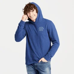 Men's Positive Rising Sun Star Textured Slub Hoodie -One Family Clothing Mens Positive Rising Sun Star Textured Slub Hoodie 71807 3 lg