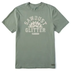 Men's Sawdust Is GlitterCrusher-LITE Tee