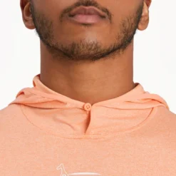 Men's Smooth Sailing Long Sleeve Active Hooded Tee 10 Men's Smooth Sailing Long Sleeve Active Hooded Tee -One Family Clothing Mens Smooth Sailing Long Sleeve Active Hooded Tee 89596 5 lg