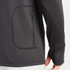 Men's Solid Active Quarter-Zip Pullover -One Family Clothing Mens Solid Active QuarterZip Pullover 71811 5 lg