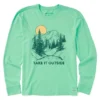 Men's Take It Outside Mountains Long Sleeve Crusher-LITE Tee